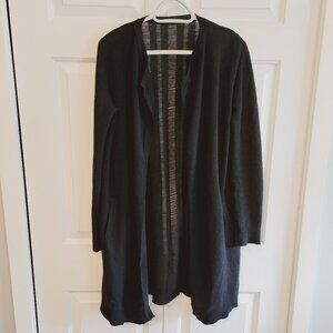 100% Cashmere Unique "Ripped And Destroyed" Design Duster